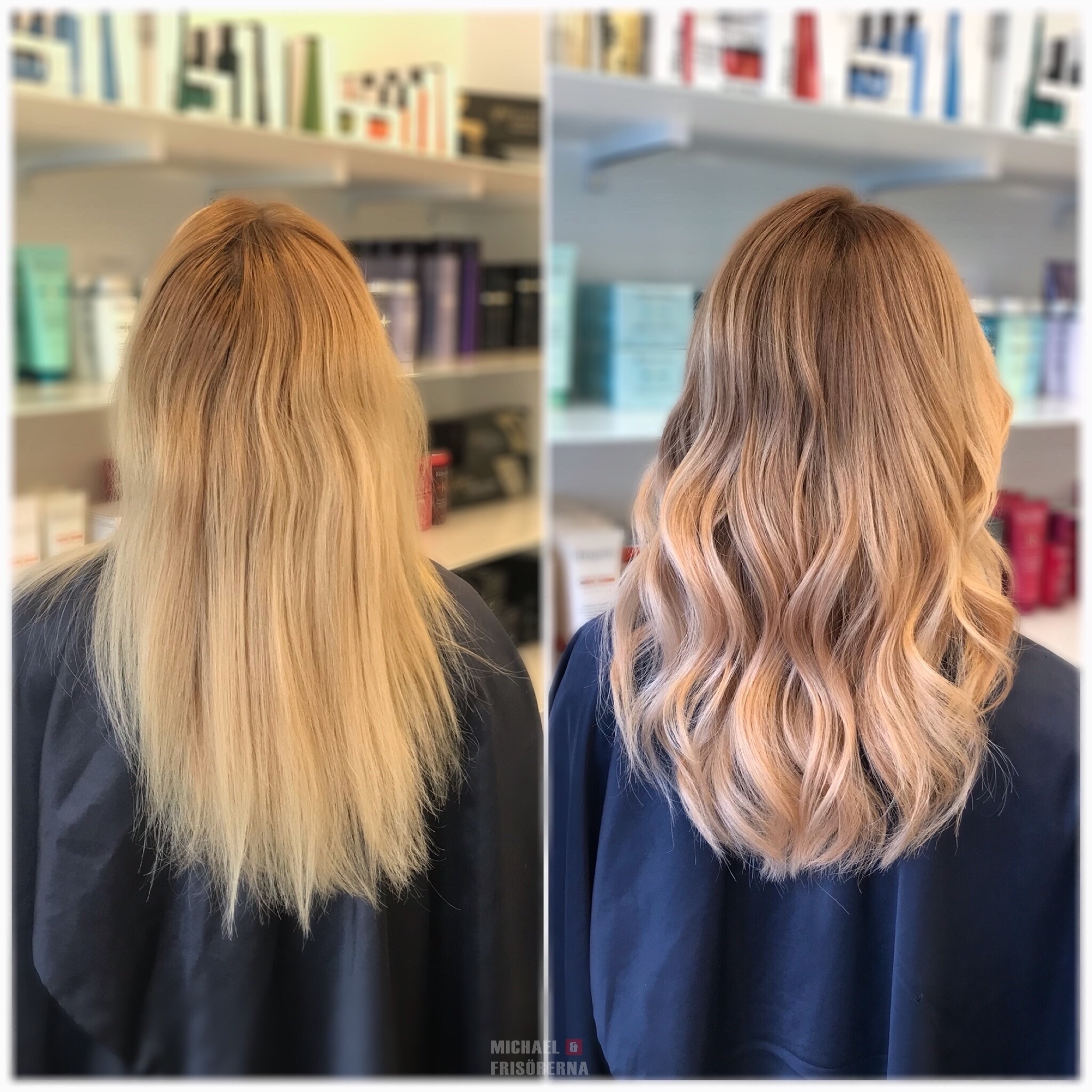 Balayage ombre hair