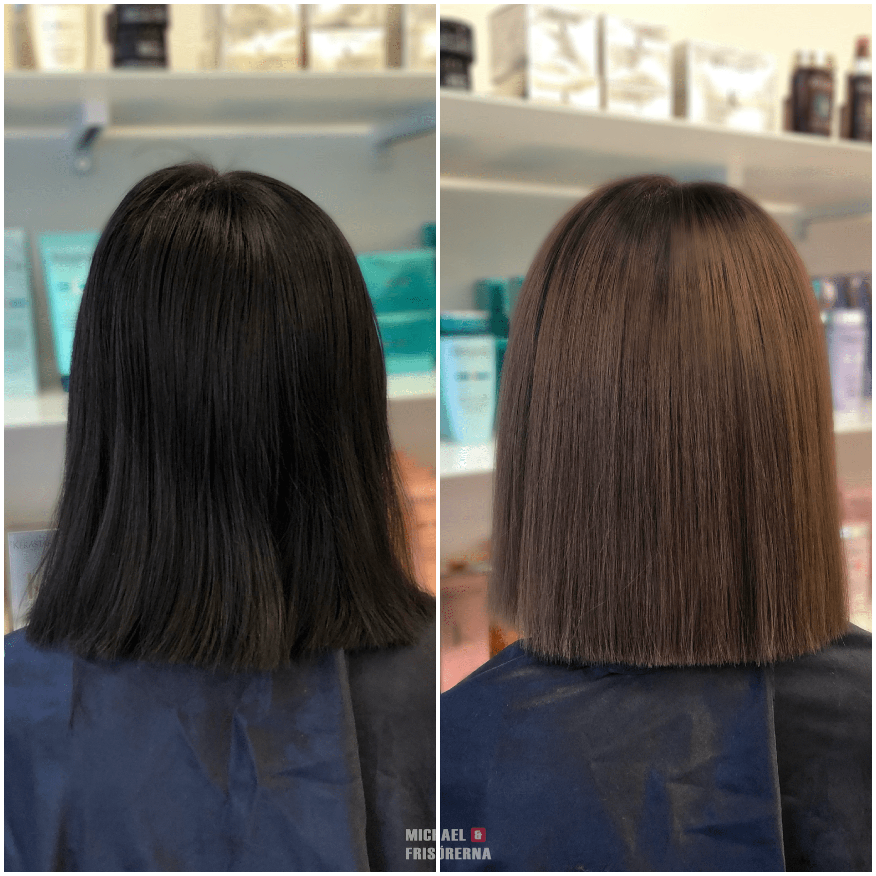 brunhårfärg olaplex loreal