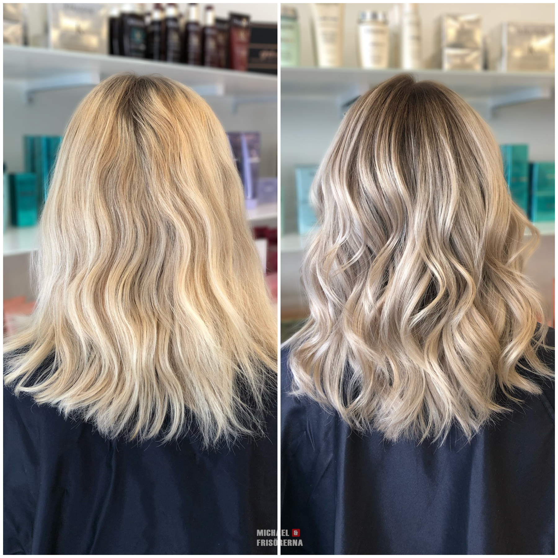 Blond hårfärg