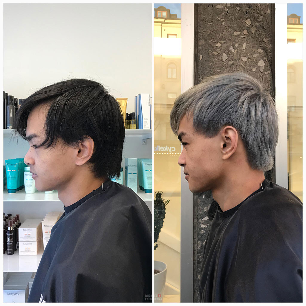 Gray hair
