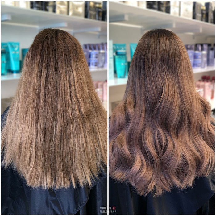 balayage olaplex kerastase