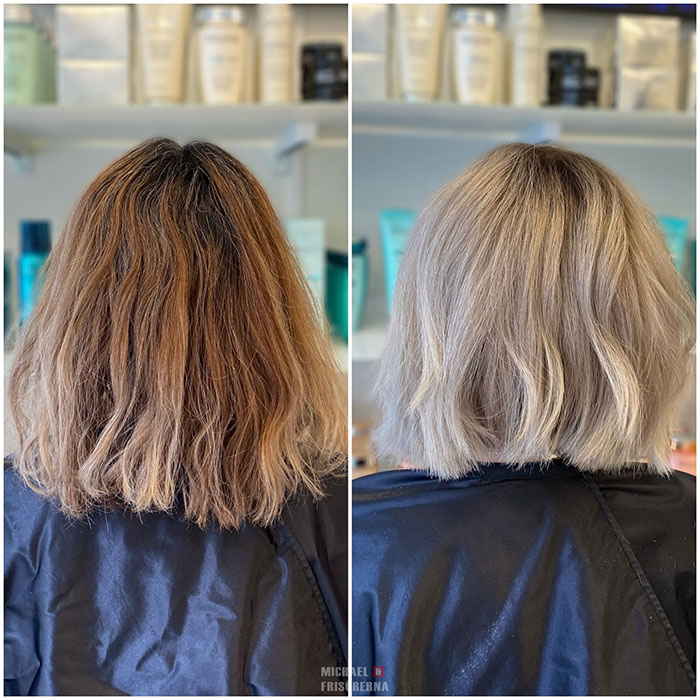 page lobb hair