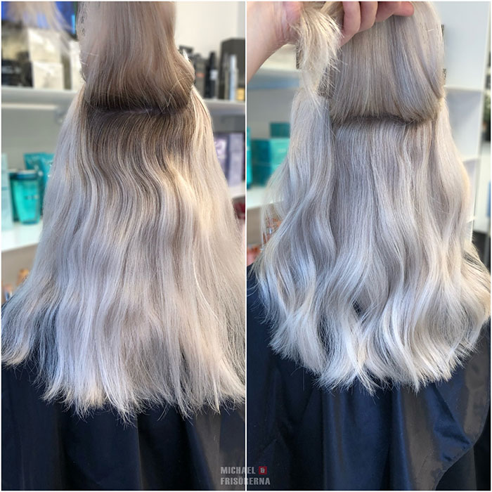 blond olaplex ghd