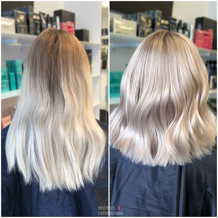 balayage olaplex ghd