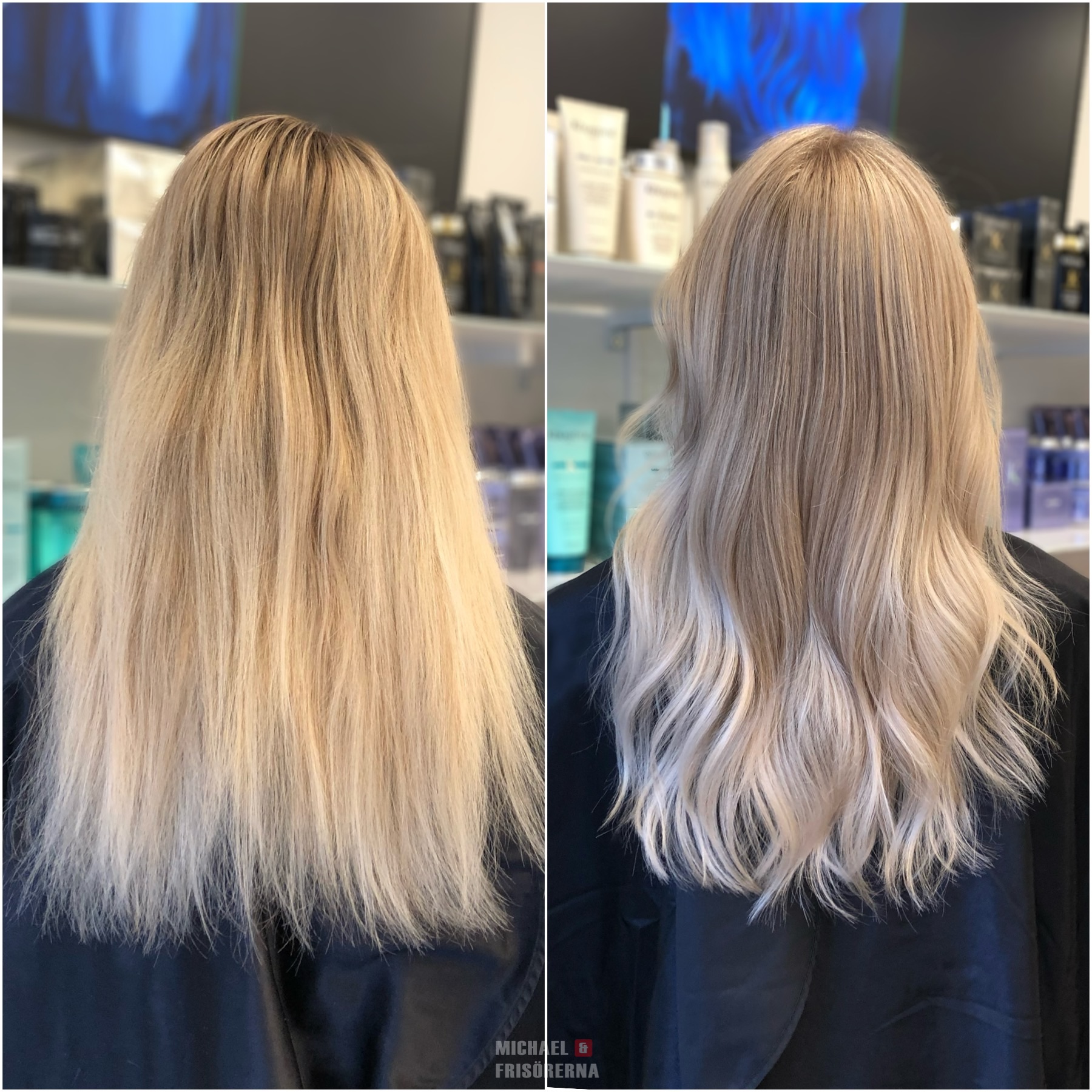 blond loreal olaplex